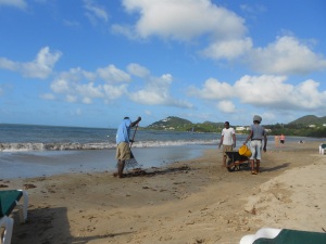 beach cleaners