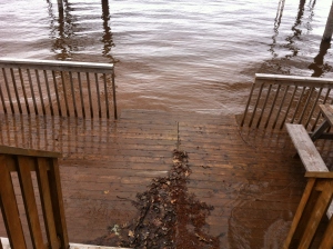 deck under water